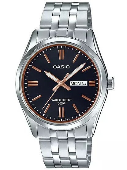 ZEGAREK MĘSKI CASIO MTP-1335D 1A2VDF (zd026b) + BOX