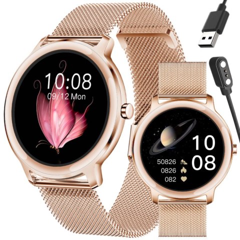 SMARTWATCH DAMSKI Rubicon RNBE66 - WŁASNE TARCZE (sr014b)