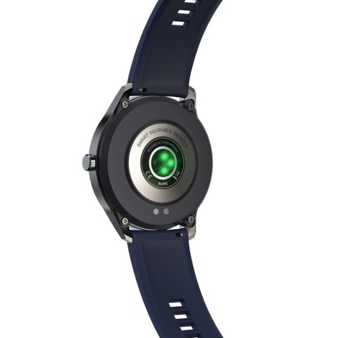 SMARTWATCH MĘSKI G. Rossi SW018-5 black/blue (sg012e) WŁASNE TARCZE