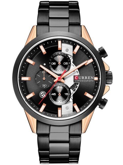 ZEGAREK MĘSKI CURREN 8325 (zc021b) - CHRONOGRAF