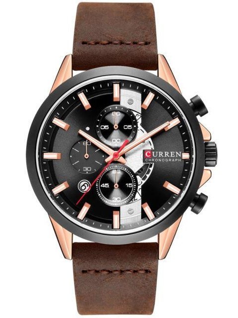 ZEGAREK MĘSKI CURREN 8325 (zc024d) - CHRONOGRAF