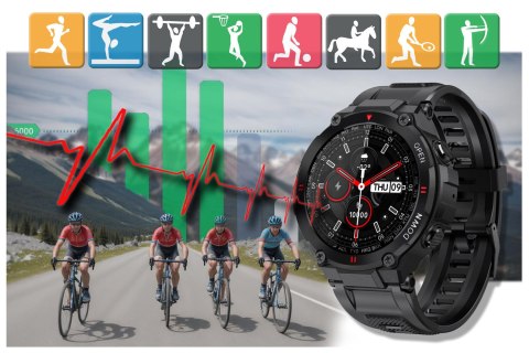 SMARTWATCH MĘSKI GRAVITY GT7-1 - WYKONYWANIE POŁĄCZEŃ (sg016a)