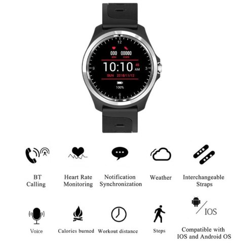 SMARTWATCH MĘSKI PACIFIC 26-4 - WYKONYWANIE POŁĄCZEŃ (sy021c)