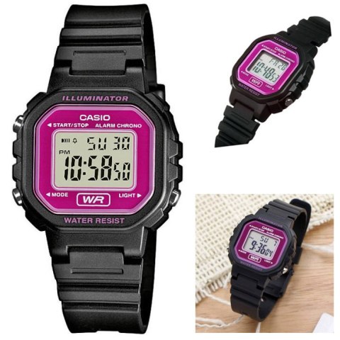 ZEGAREK DZIECIĘCY CASIO LA-20WH-4ADF + BOX