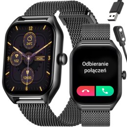 SMARTWATCH UNISEX Rubicon RNCF03 - ROZMOWY BLUETOOTH, ALWAYS ON DISPLAY (sr049g)