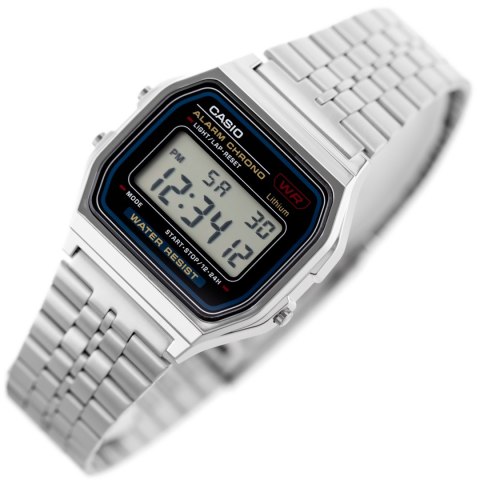 ZEGAREK MĘSKI CASIO A159W-N1DF - KLASYKA (zd168a) + BOX