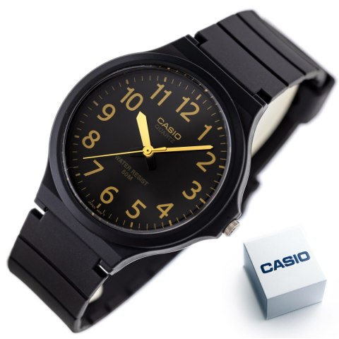 ZEGAREK MĘSKI CASIO MW-240-1B2 (zd166h) - KLASYKA + BOX