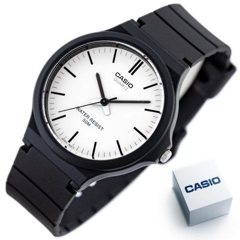 ZEGAREK MĘSKI CASIO MW-240-7E (zd166i) - KLASYKA + BOX