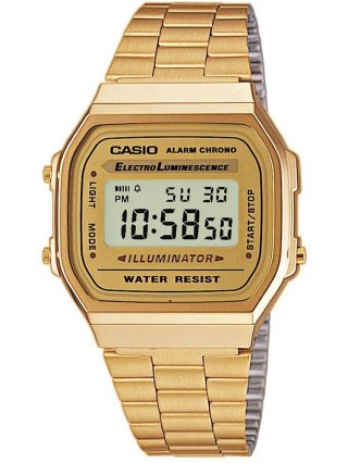 ZEGAREK UNISEX CASIO A168WG-9W (zd088b) - KLASYKA + BOX