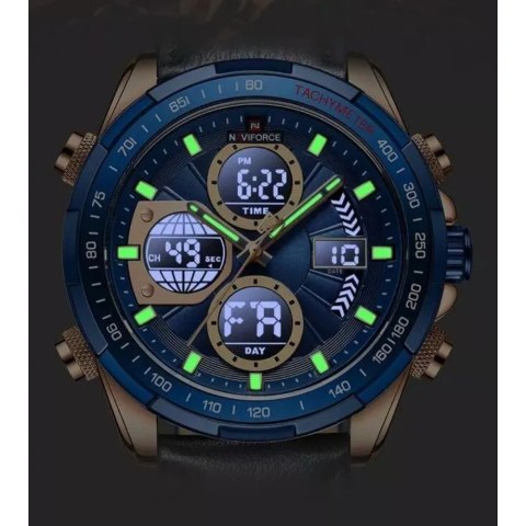 ZEGAREK MĘSKI NAVIFORCE NF9197L RG/BE/BE + BOX