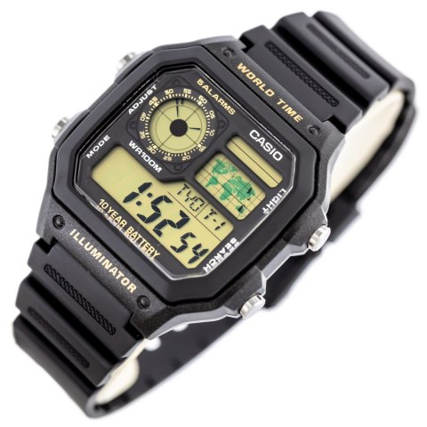 ZEGAREK MĘSKI CASIO Sports AE-1200WH-1B + BOX (zd146c)