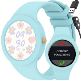 SMARTWATCH DAMSKI GRAVITY GT14-4 - ROZMOWY BLUETOOTH, WŁASNE TARCZE (sg026d)