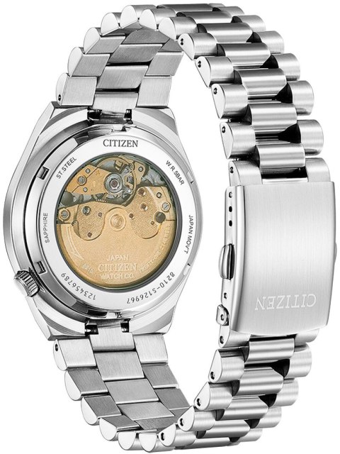 ZEGAREK MĘSKI CITIZEN Tsuyosa NJ0150-81X - AUTOMAT SZAFIR