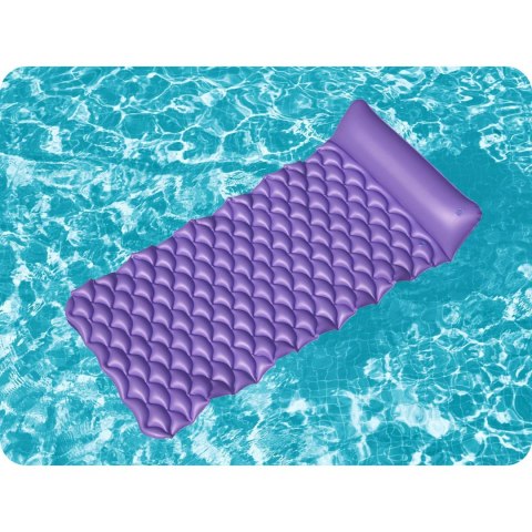 Materac plażowy Float n Roll 213 x 86 cm Bestway 44020 fioletowy