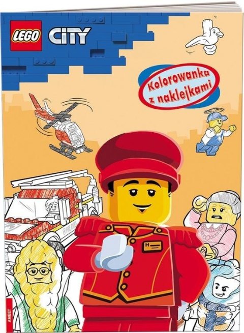 LEGO(R) City. Kolorowanka z naklejkami