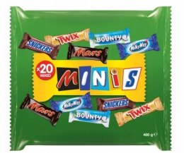 Mars Mixed Minis Mieszanka Batonów 400 g