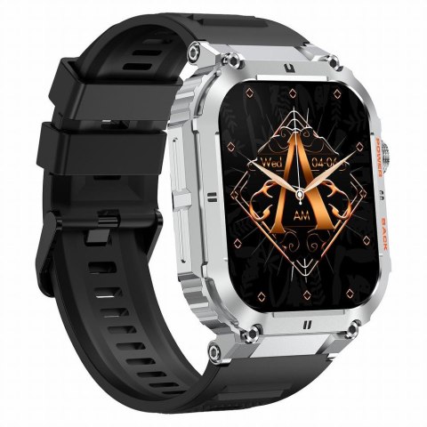 SMARTWATCH MĘSKI GRAVITY GT6-5 - WYKONYWANIE POŁĄCZEŃ, MONITOR SNU (sg020e)