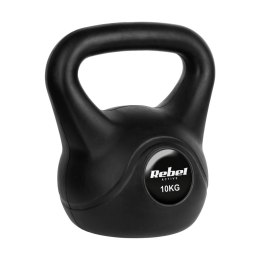 Kettlebell bitumiczny 10 kg REBEL ACTIVE