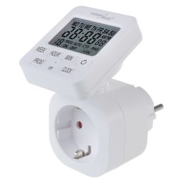 Włącznik czasowy - timer cyfrowy GreenBlue, max. obciążenie 16A, IP20, GB605 F