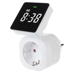 Włącznik czasowy - timer cyfrowy GreenBlue, max. obciążenie 16A, IP20, GB610 F