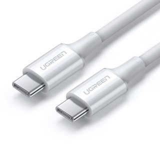 Kabel przewód USB-C 5A szybkie ładowanie PD QC 1m biały