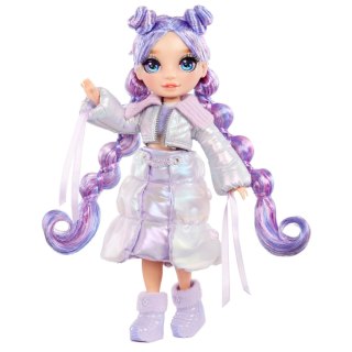 120865-EUC Rainbow High Winter Wonderland Doll- Violet (Purple)