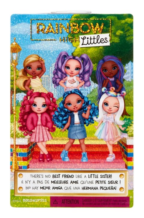 531241-EUC Rainbow High Littles Dolls- Indigo (Dk Purple)