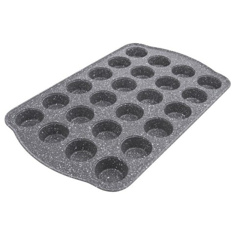 Forma do pieczenia muffinek na muffinki babeczki granitowa GRANDE na 24 szt 42x26 cm