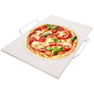 Kamień do pieczenia pizzy forma stojak ORION 44x30 cm