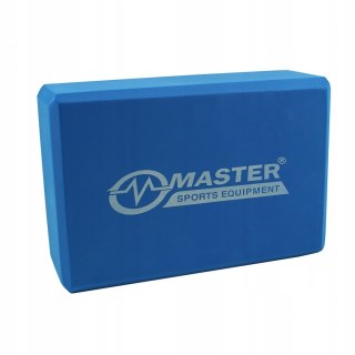 Kostka Klocek do Jogi MASTER Blue 23 x 15 x 7,5 cm