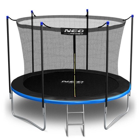 Trampolina ogrodowa 10ft/312cm z siatką wewnętrzną i drabinką Neo-Sport