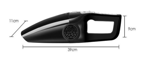 RĘCZNY ODKURZACZ DO SAMOCHODU 120W + FILTR HEPA