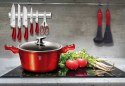 GARNEK GRANITOWY 28cm BERLINGER HAUS RED METALLIC LINE BH-1258