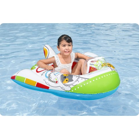 Pontonik plażowy statek kosmiczny 104 x 99 cm Bestway 34178