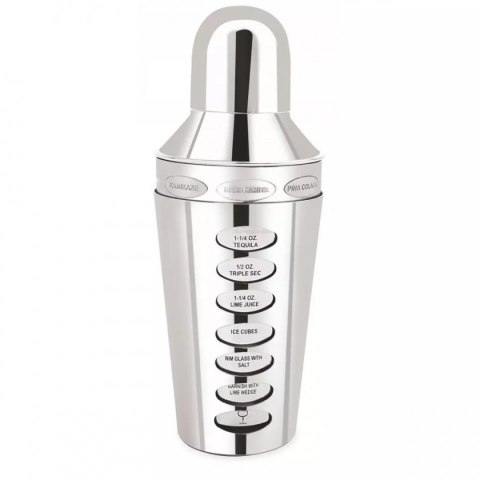 SHAKER BARMAŃSKI Z RECEPTURAMI 600ml KINGHOFF KH-1393