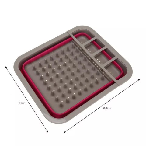 SKŁADANA SILIKONOWA SUSZARKA OCIEKACZ DO NACZYŃ KASSEL 93710