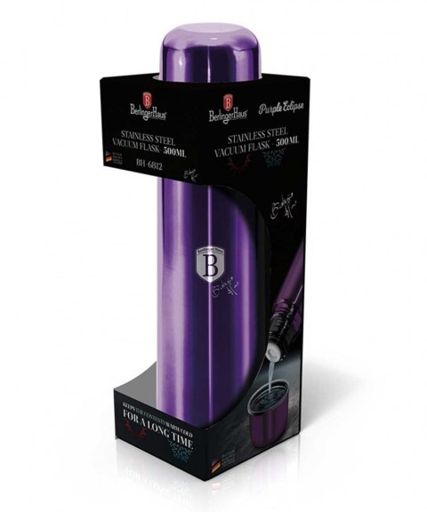 TERMOS STALOWY 1L BERLINGER HAUS BH-6814 PURPLE TERMOS STALOWY 1L BERLINGER HAUS BH-6814 PURPLE