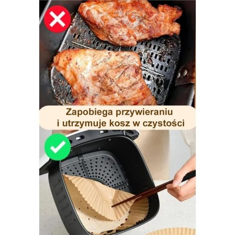 WKŁAD PAPIEROWY DO FRYTOWNICY 16cm 100szt. 3328