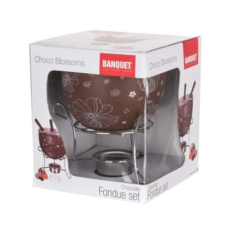 ZESTAW DO FONDUE CZEKOLADOWEGO BANQUET CHOCO BLOSSOMS