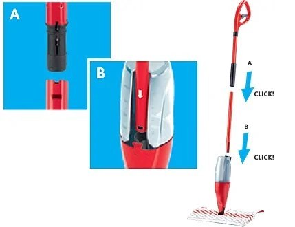 Mop Vileda 1-2 Spray MAX BOX