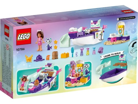 10786 - LEGO Koci domek Gabi - Statek i spa Gabi i Syrenkotki