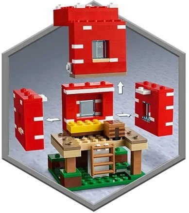 21179 - LEGO Minecraft - Dom w grzybie