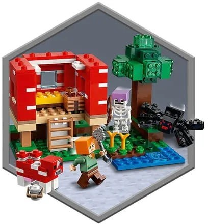 21179 - LEGO Minecraft - Dom w grzybie