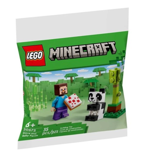 30672 - LEGO Minecraft - Steve i mała panda