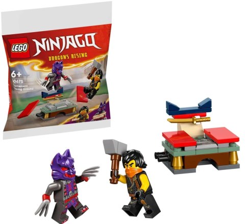 30675 - LEGO Ninjago - Turniejowy teren szkoleniowy & Bitwa Kaia i Raptona w świątyni