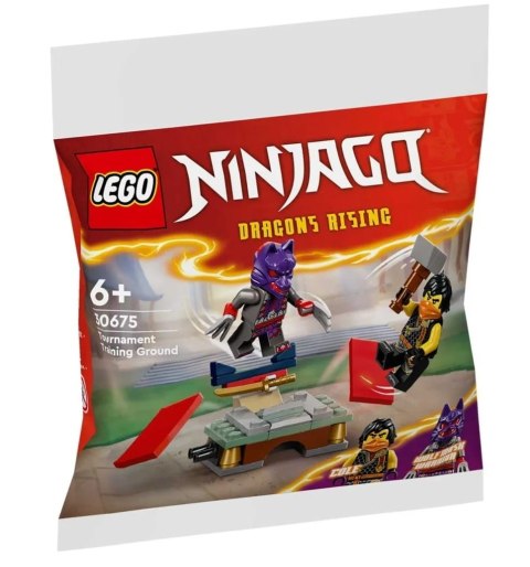 30675 - LEGO Ninjago - Turniejowy teren szkoleniowy & Bitwa Kaia i Raptona w świątyni