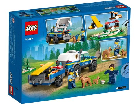 60369 - LEGO City - Szkolenie psów policyjnych w terenie