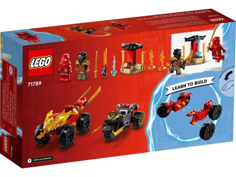 71789 - LEGO Ninjago - Bitwa samochodowo-motocyklowa między Kaiem a Rasem