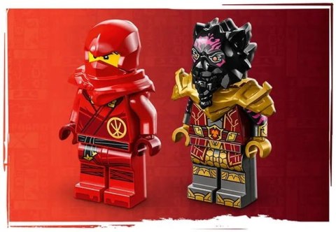 71789 - LEGO Ninjago - Bitwa samochodowo-motocyklowa między Kaiem a Rasem