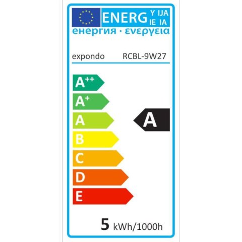 Żarówka LED RGB zmieniająca kolory 16 kolorów 5 trybów 5W + pilot